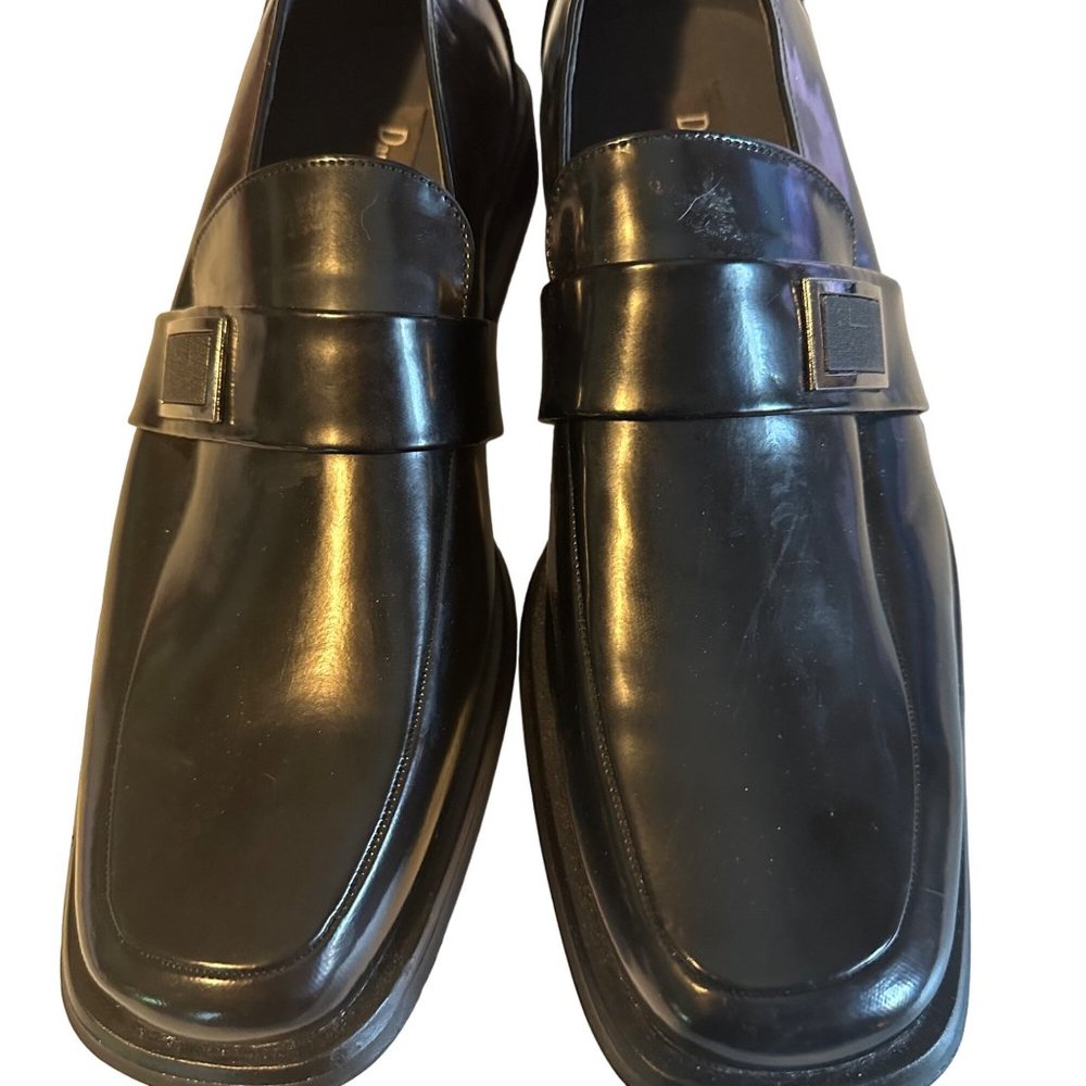 David & Co. size 12 black men’s dress loafers - Picture 5 of 7